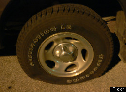 Police are asking for the public's help after hundreds of tires have been slashed since April of this year. (Flickr: <a href=