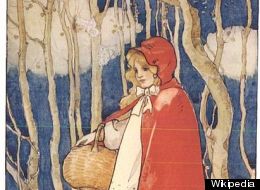 A 1927 anthology's illustration of Little Red Riding Hood.