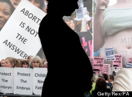Abortion rights advocates across the country are planning modest celebrations to mark today's anniversary of the Supreme Court decision. GETTY/REX/PA