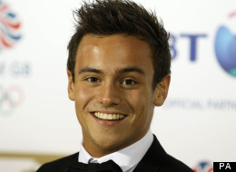Tom Daley arriving at the BT British Olympic Ball at the Grosvenor House Hotel, London.