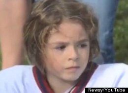 Sam Gordon in a YouTube video boasting her football highlights. After the video went viral, the NFL invited Gordon to the Super Bowl.