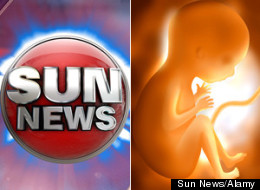Sun News host Brian Lilley has asked anti-abortion groups to support the network's CRTC application.