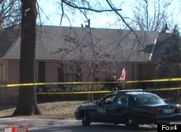 The house where Harry Irwin, 93, allegedly murdered his 95-year-old wife.