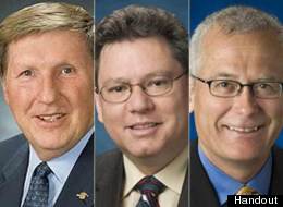 Bill Barisoff, Robin Austin and Doug Donaldson spent the most on travel among B.C. MLAs. (BC Government website)