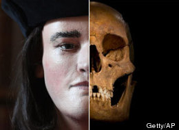 The skull of a 15th-century British king that was found under a parking lot in Leicester, England, has been used to reconstruct the monarch's face, via a technique that can help identify the victims of cold cases. (AP/Getty)