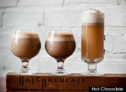 Mindy Segal's signature marshmallow-y hot chocolate is, naturally, a favorite on the menu of Hot Chocolate, the popular Wicker Park eatery.