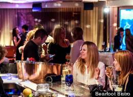 B.C.'s most romantic places include the champagne lounge at the Bearfoot Bistro. (Bearfoot Bistro)
