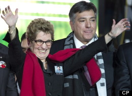 Premier-designate Kathleen Wynne is set to appoint leadership rival Charles Sousa as her finance minister. (CP)