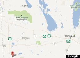 RCMP said the dead include the pilot, 37, and his two sons, 9 and 10, along with a nine-year-old boy who was a family friend. GOOGLE MAPS