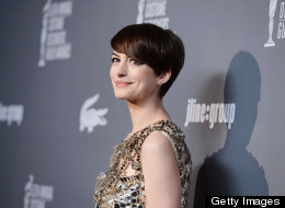 Anne Hathaway honored by Costume Designers Guild.